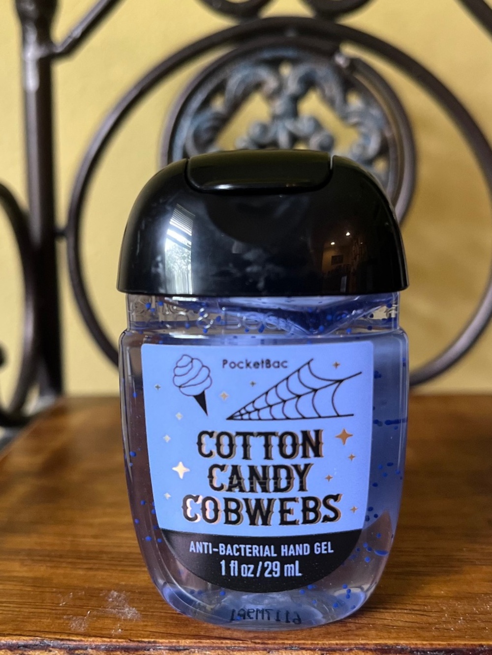 BBW Cotton Candy Cobwebs PocketBac Hand Sanitizer Halloween NEW